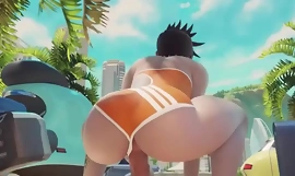 Tracer Overwatch in Swimsuit