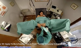 Yesenia Sparkles Medical Check-up Clogged up أولي سماع كاميرا صعب بواسطة دكتور تامبا ٪ 40 GirlsGoneGyno.com٪ 21 - تامبا جامعة جسدية
