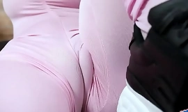 Unbelievable Cameltoe Video and Big Boobs Blonde Toddler nearly Lycra Equip