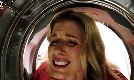 Fucking My Stuck Step Mom in the Ass to the fullest she Stuck in the Dryer - Cory Hunt