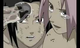 Sakura coupled with Naruto seks u florest