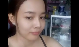 Lindo asia en webcam
