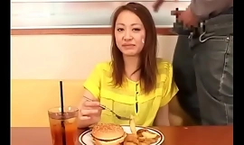 Regard for lose one's train of thought Strike at Japanese Food.MP4