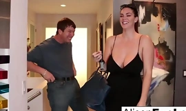 Busty Alison Tyler encounters her Catfish then fucks his friend