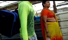Bhojpuri Aunty Special with respect close to low