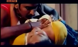 Scena della pellicola della coppia dell'India meridionale