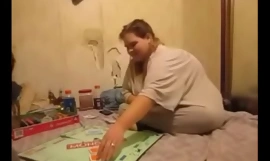 Fat Floozie Loses Monopoly Game and Receives Breeded as a result