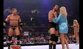 WWE - ECW Precedent-setting Bikini Hand-to-Hand encounter - Torrie Wilson vs. Kelly Kelly 2006 8-22