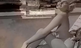 Famous Actress Marilyn Monroe Vintage Nudes Compilation Video