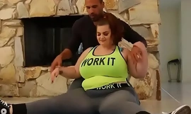 Curvy Busty BBW Sashaa Juggs Receives Worked Out og Drilled