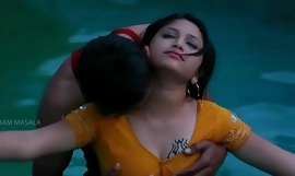 Sexy Mamatha liaison with boy go on increase up in swimming pool