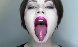 可爱女孩舌头-1