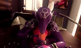 Cynder coupled with spyro ornament 01 at the end of one's tether furromantic