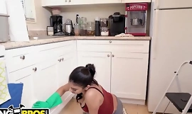 BANGBROS - My Dirty Maid Michelle Martinez Sucks My Cock Clothes-brush