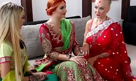 Pre-matrimonio indiano sposa rito (con protagonista kay...