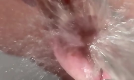 Cleaning dickhole in shower