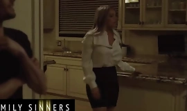 Horn-mad Milf (Kayley Gunner) Fucks Hendes Svigersøn (Tyler Nixon) - Family Sinners