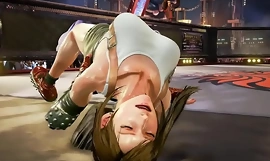 Tifa Uncontrolled KO Ryona Tekken 7 (KH2 Voice)