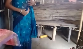 Sky Blue Saree Sonali Fuck with respect to clear Bengali Audio ( Official Video By Localsex31)