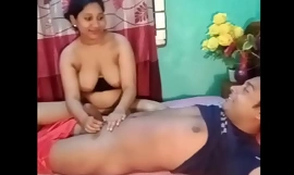 Bengali beautiful hot despondent Innocent devar amazing hot sex with despondent bhabhi!! Desi hard-core