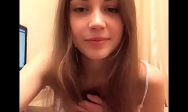 روسيا في سن المراهقة لطيف فتاة
