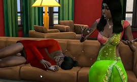 Indisk stedsøster fanger sin bror i at sove nøgen på sofaen omkring stuen, og det ophidsede caravan site meget og kneppede caravan site - desi legal age teenager sex