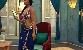 Cycata ciocia Shweta w sari - tom 1, część 1