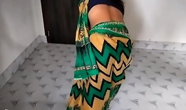 Sari verde indio maduro sexo en el hostelry Fivester (video autorizado por Localsex31)