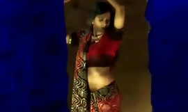 Indisk dansare varelse rörelser från Asien Experience