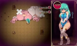 Mage Kanades Futanari Prison Quest [ Hentai Game PornPlay ] Ep.3 latex slime kostym pumpar hennes lilla futa kuk